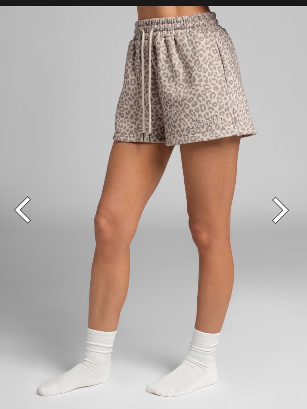 Minimalist Shorts in Desert Leopard